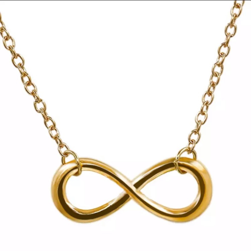 Gold Filled Infinity Necklace